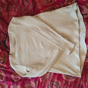 American eagle long sleeve ribbed shirt